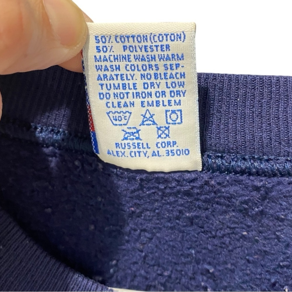 VTG retro Men’s Vintage Sweatshirt Media-Providence Friends School old school - Picture 7 of 8